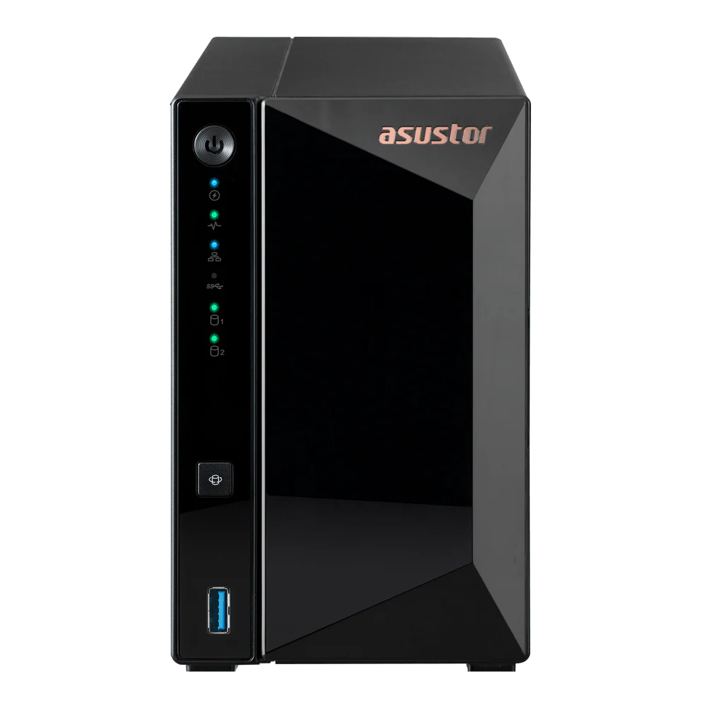 Asustor AS3302Tv2 DriveStor 2 Pro Gen2 2-Bay Tower NAS - Image 3
