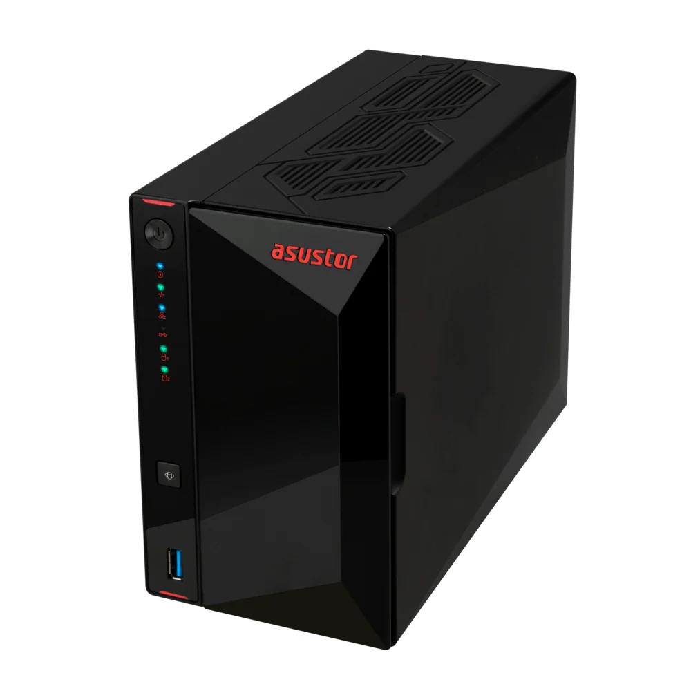 Asustor AS5402T 2-Bay 4 NVMe SSD Dual 2.5GbE HDMI Tower NAS - Image 3