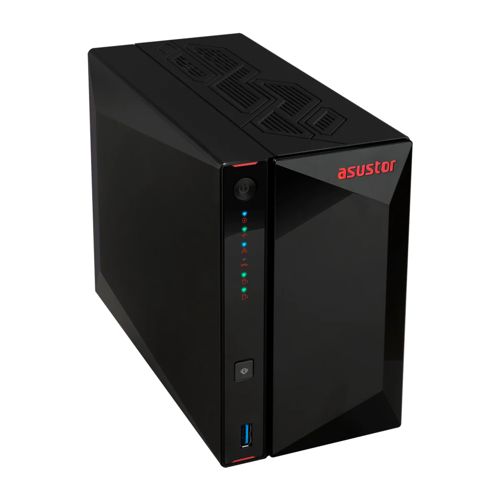 Asustor AS5402T 2-Bay 4 NVMe SSD Dual 2.5GbE HDMI Tower NAS - Image 4
