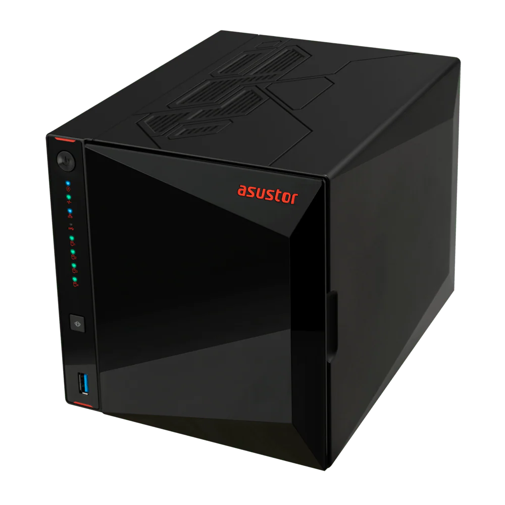 Asustor AS5404T 4-Bay 4 NVMe SSD Dual 2.5GbE HDMI Tower NAS - Image 3