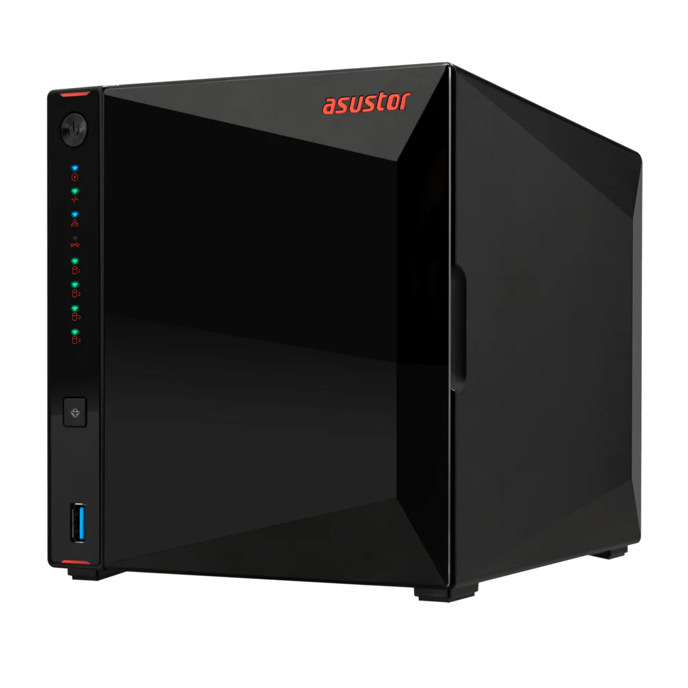 Asustor AS5404T 4-Bay 4 NVMe SSD Dual 2.5GbE HDMI Tower NAS - Image 4