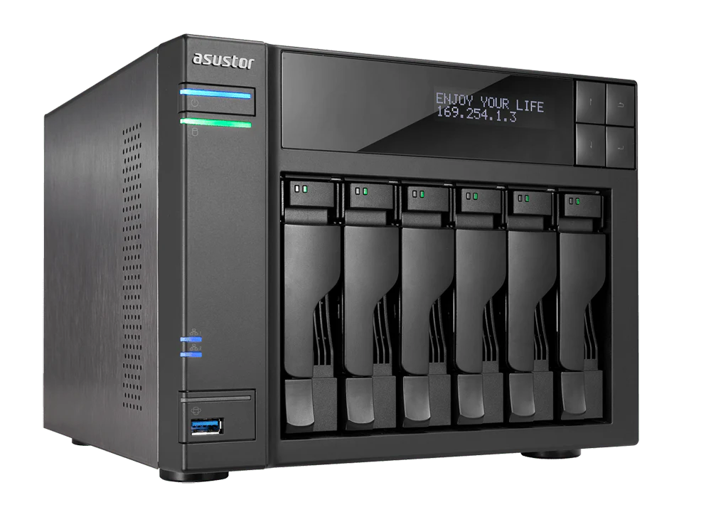 Asustor AS606T 6-Bay Tower NAS