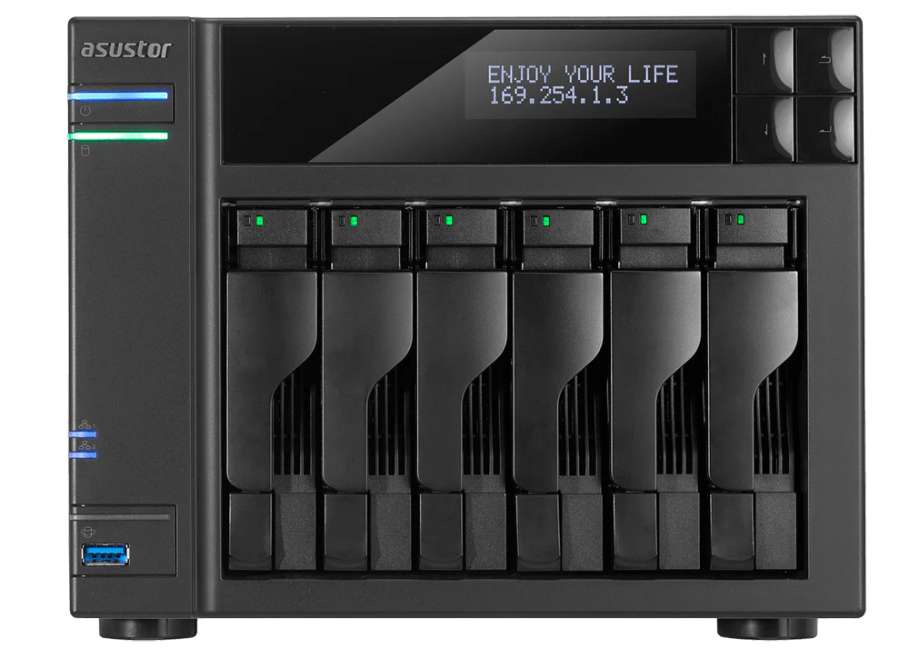 Asustor AS606T 6-Bay Tower NAS - Image 3