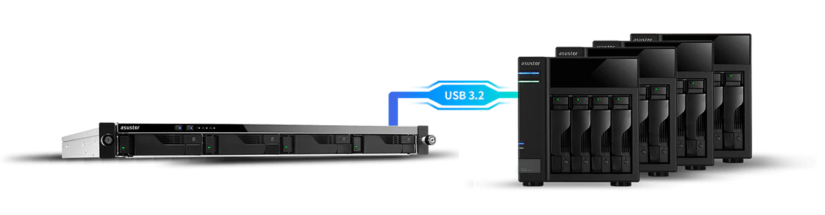 Asustor AS6504RD LockerStor 4RD 4-Bay Rackmount NAS - Image 9