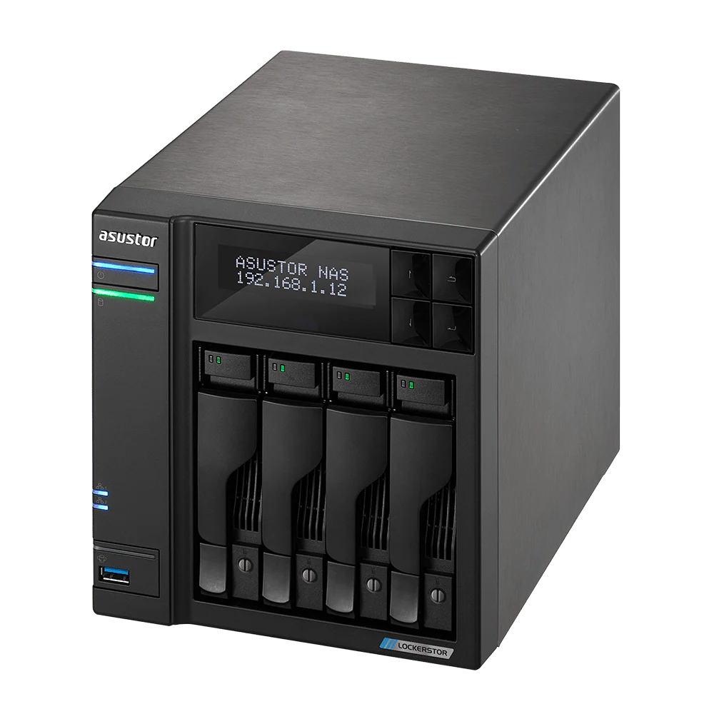 Asustor AS6604T LockerStor 4 Dual NVMe SSD 4-Bay Tower NAS - Image 3