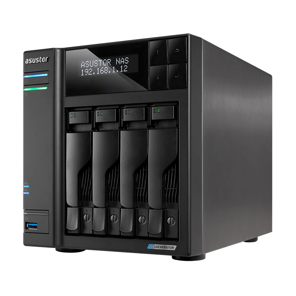 Asustor AS6604T LockerStor 4 Dual NVMe SSD 4-Bay Tower NAS - Image 4