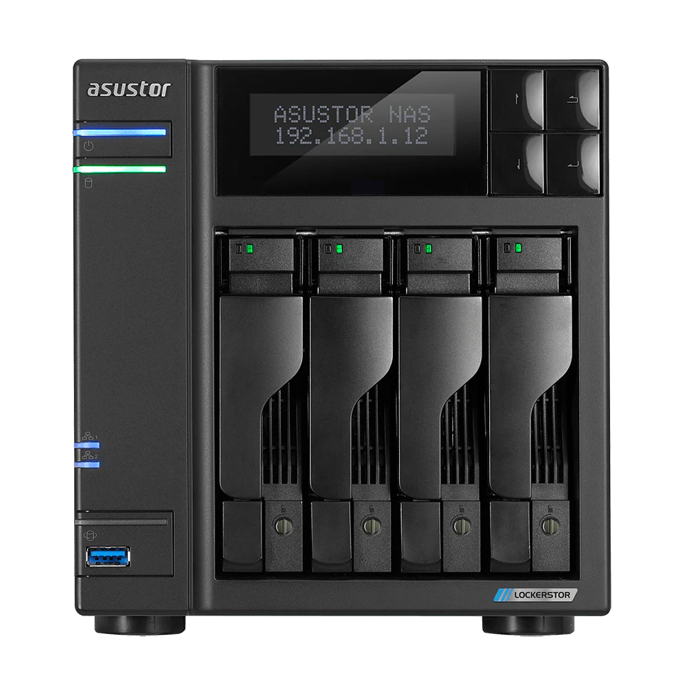 Asustor AS6604T LockerStor 4 Dual NVMe SSD 4-Bay Tower NAS - Image 5