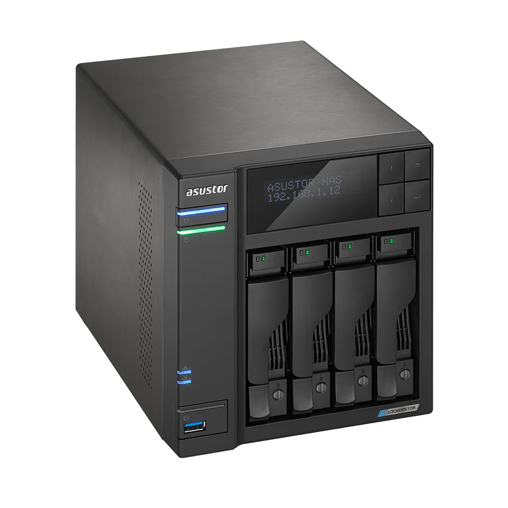 Asustor AS6604T LockerStor 4 Dual NVMe SSD 4-Bay Tower NAS - Image 6