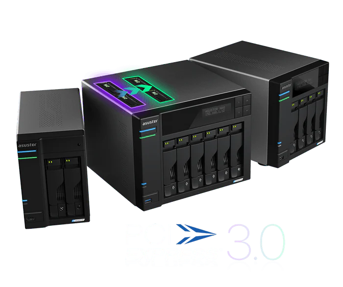 Asustor AS6702T LockerStor 2 Gen2 2-Bay Tower NAS - Image 8