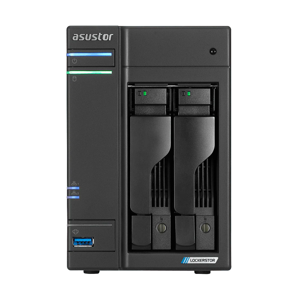 Asustor AS6702T LockerStor 2 Gen2 2-Bay Tower NAS - Image 9