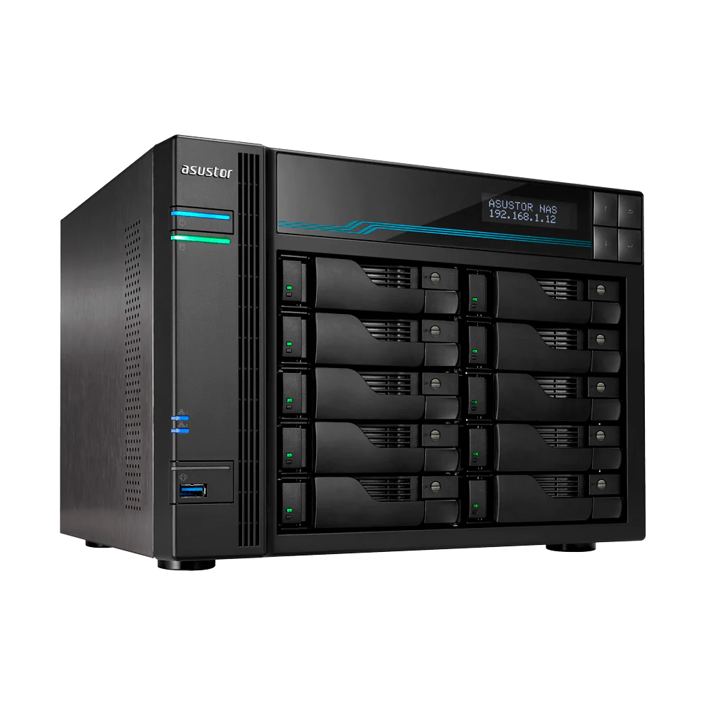 Asustor AS7110T LockerStor 10 Pro 10-Bay Tower NAS