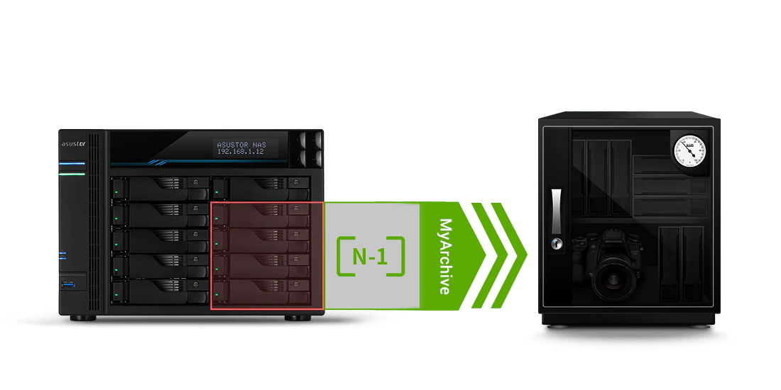 Asustor AS7110T LockerStor 10 Pro 10-Bay Tower NAS - Image 11