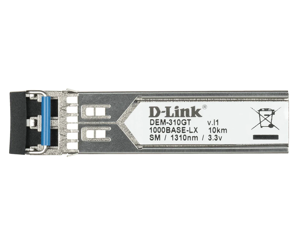 D-Link DEM-310GT 1000BASE-LX Single-Mode 10 Km LC SFP Transceiver - Image 2