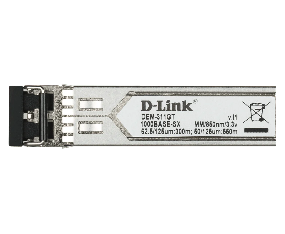 D-Link DEM-311GT 1000BASE-SX Multi-Mode 550 M LC SFP Transceiver - Image 2