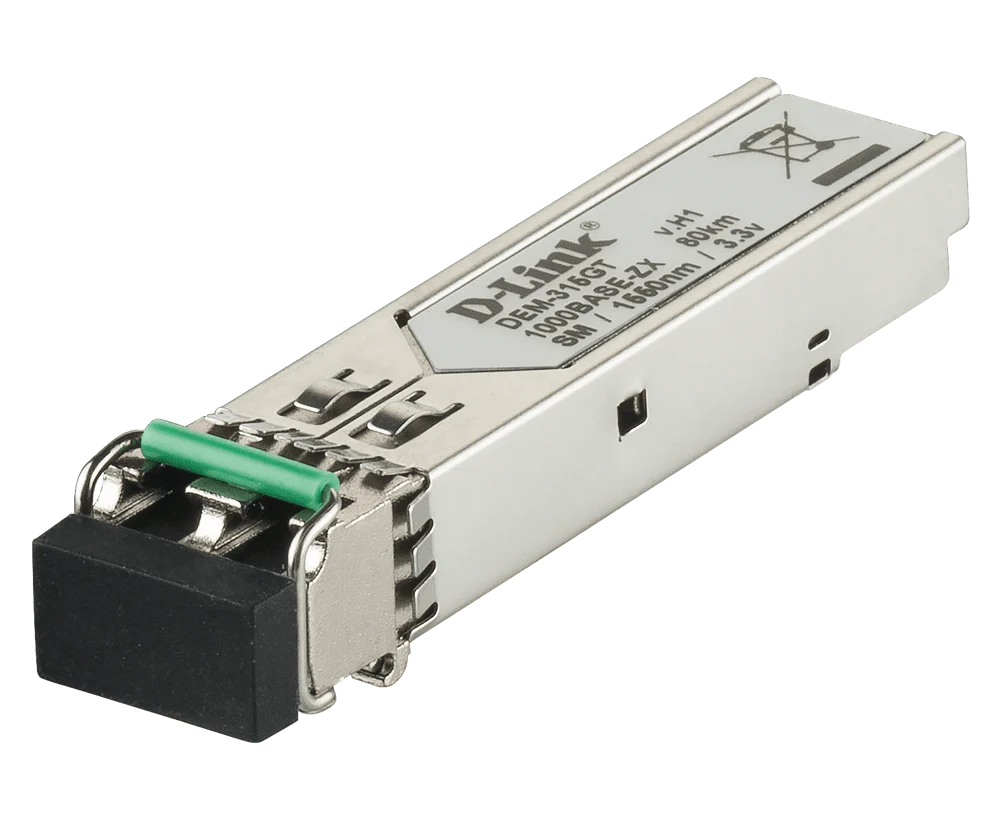 D-Link DEM-315GT 1000BASE-ZX Single-Mode 80 Km SFP Transceiver