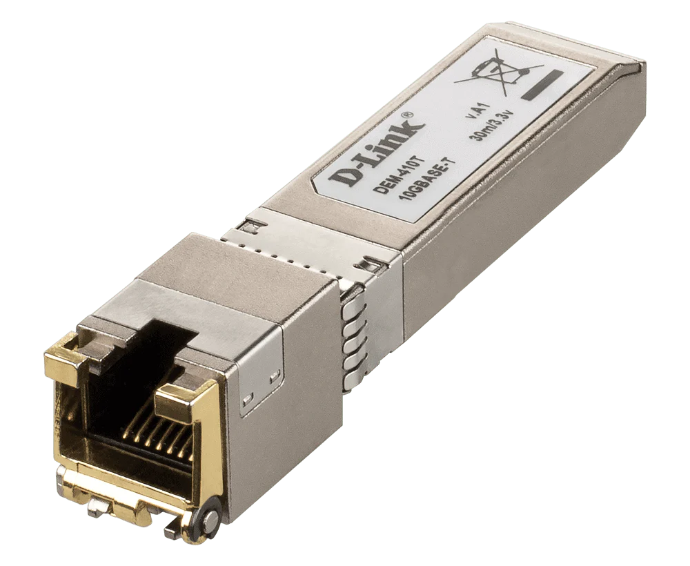 D-Link DEM-410T 10GBASE-T Copper SFP+ Transceiver