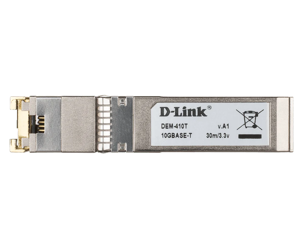 D-Link DEM-410T 10GBASE-T Copper SFP+ Transceiver - Image 2