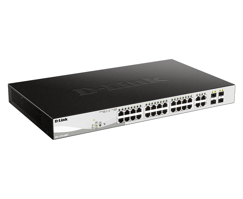 D-Link DGS-1210-28MP 28-Port Gigabit Smart Managed PoE Layer 2+ Switch - Image 2