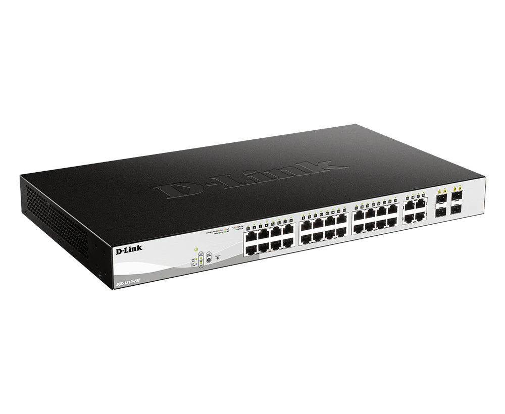 D-Link DGS-1210-28P 28-Port Gigabit Smart Managed PoE Layer 2+ Switch - Image 2