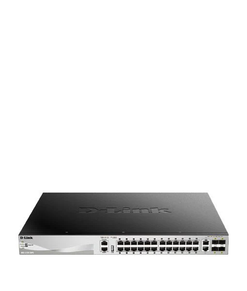 D-Link DGS-3130-30PS 30-Port POE 370W Gigabit L3 Lite Stackable Managed Switch - Image 3