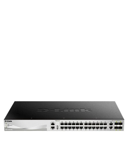 D-Link DGS-3130-30TS 30-Port Gigabit L3 Lite Stackable Managed Switch with 6-Port 10G - Image 3
