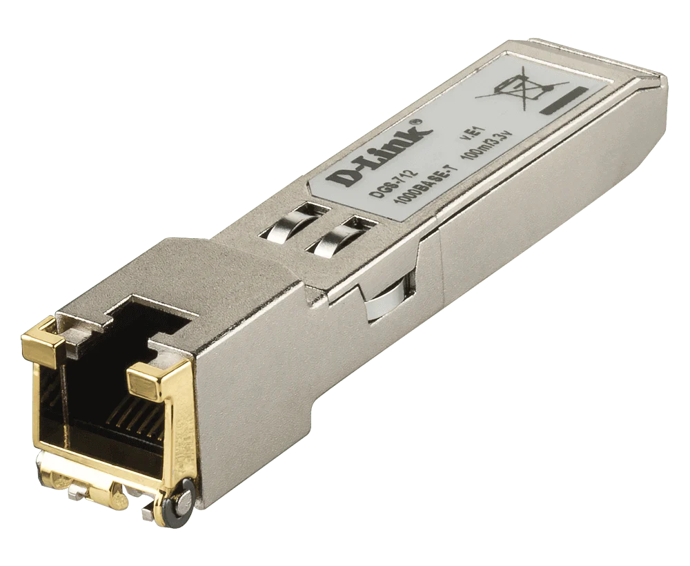 D-Link DGS-712 1000Base-T Copper SFP Transceiver