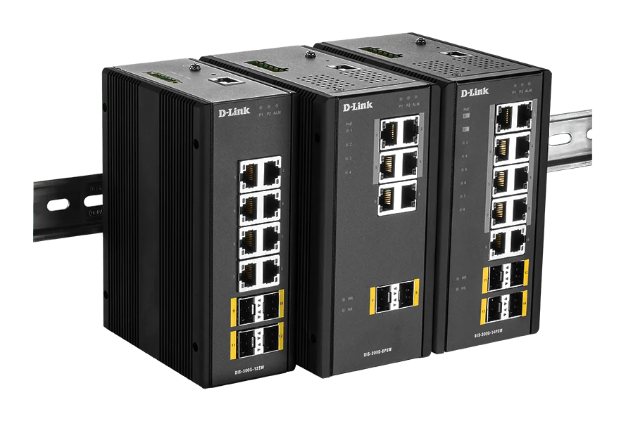 D-Link DIS‑300G‑8PSW 6-Port Gigabit Managed Industrial POE Layer 2+ Switch with SFP - Image 2