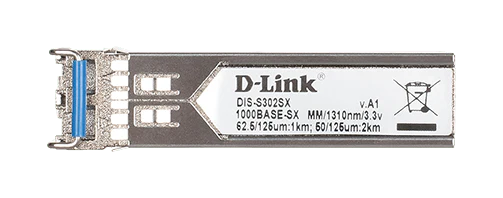 D-Link DIS-S302SX 1000Base-SX Single-Mode Industrial SFP Transceiver (2km) - Image 2