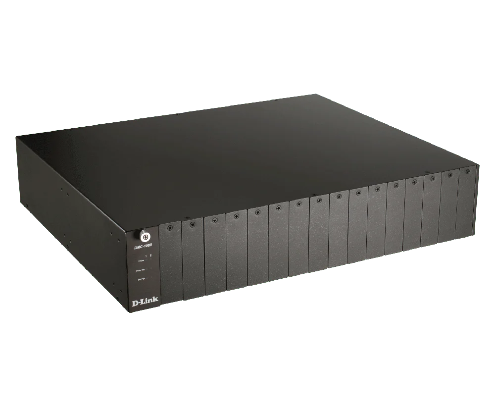 D-Link DMC-1000 19" Rackmount 16-Bay Media Converter Mounting Chassis - Image 2