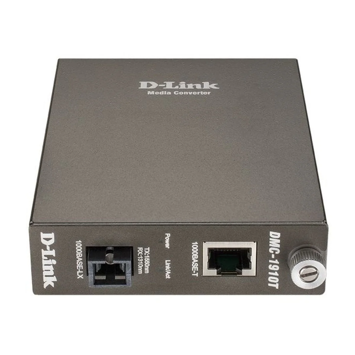 D-Link DMC-1910T 1000Base-TX to 1000Base-LX Single Fiber Media Converter (15km)