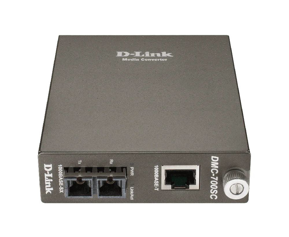 D-Link DMC-700SC 1000Base-T to 1000Base-SX Media Converter Multi-Mode (550m)
