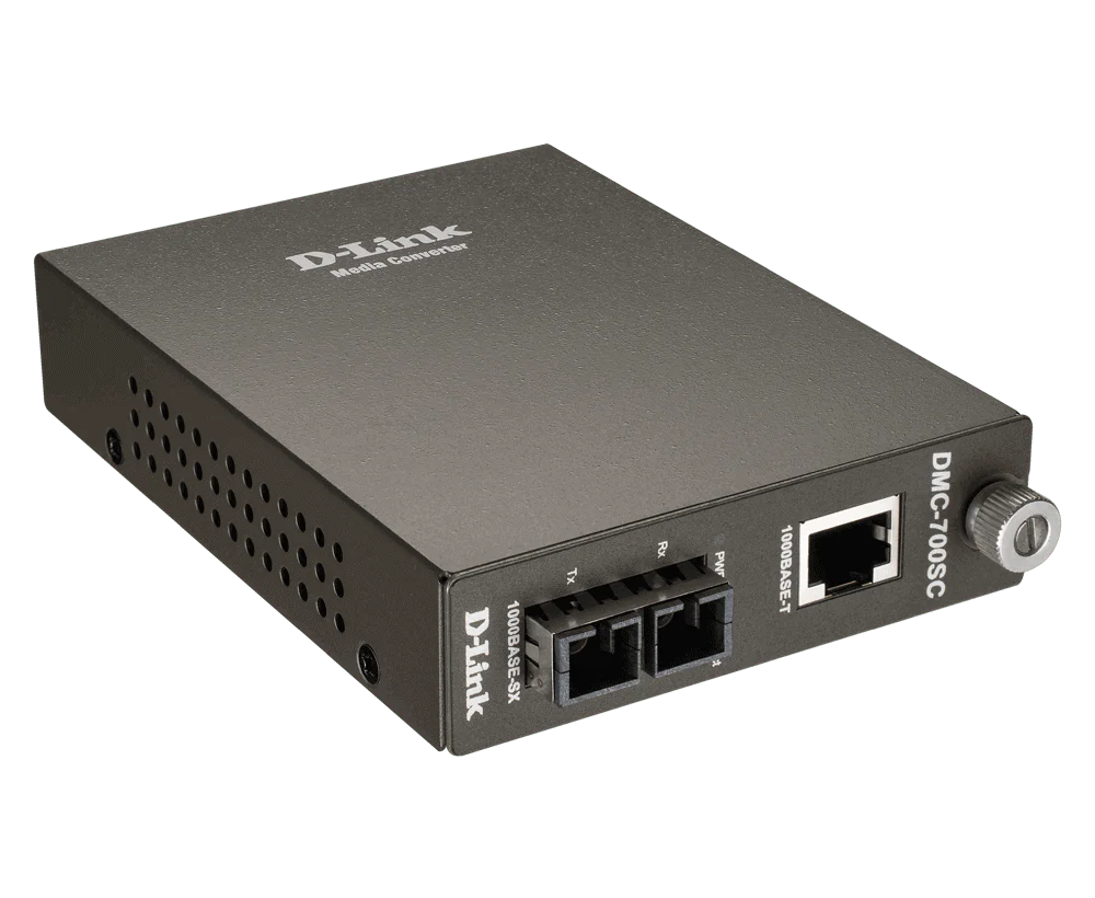 D-Link DMC-700SC 1000Base-T to 1000Base-SX Media Converter Multi-Mode (550m) - Image 2
