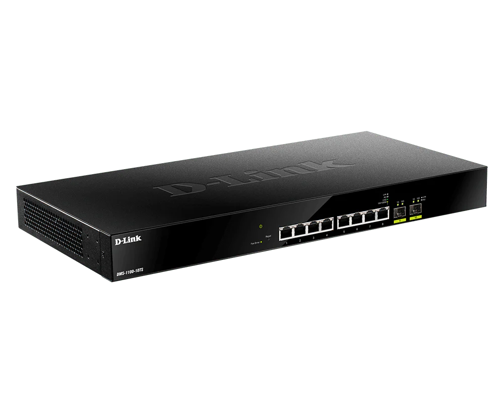D-Link DMS-1100-10TS 10-Port 2.5G Smart Managed Switches - Image 2