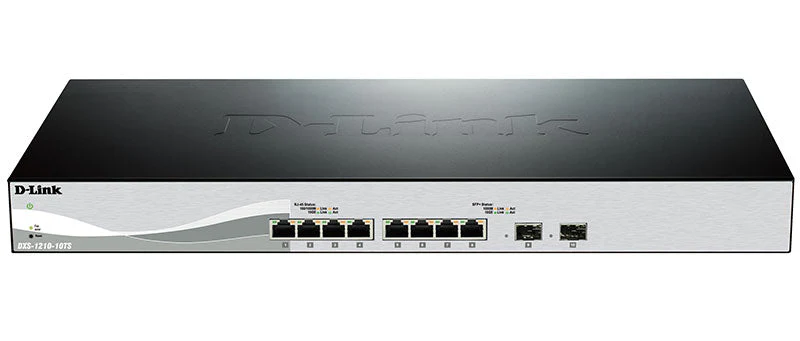 D-Link DXS-1210-10TS 10-Port 10G Smart Managed Switch