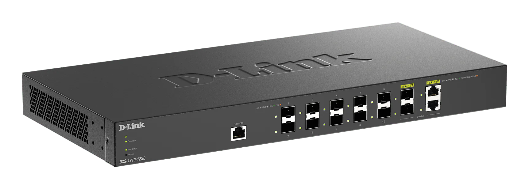 D-Link DXS-1210-12SC 10-Port 10G Smart Managed Fiber Switch - Image 2