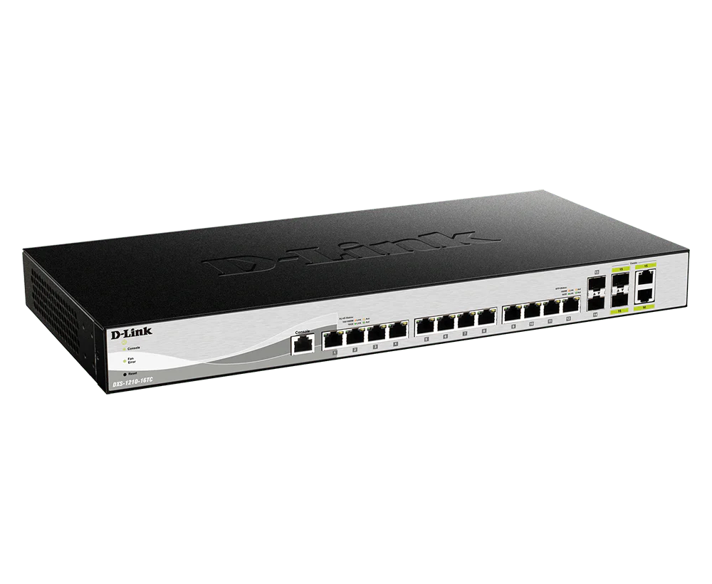 D-Link DXS-1210-16TC 16-Port 10G Smart Managed Switch - Image 2