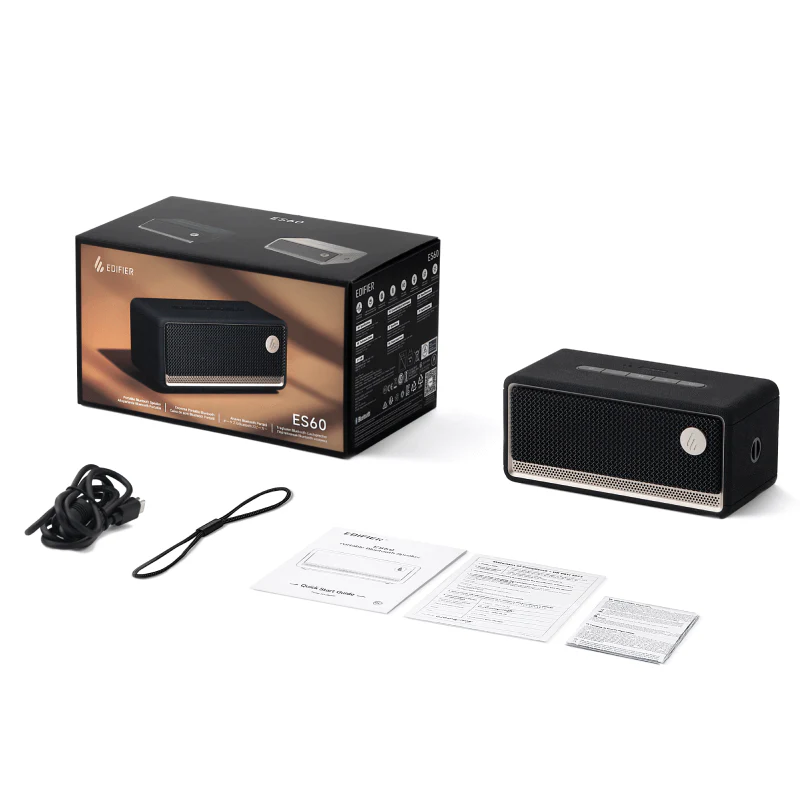 Edifier ES60 34W RMS Portable Bluetooth and USB-C Speaker - Image 6