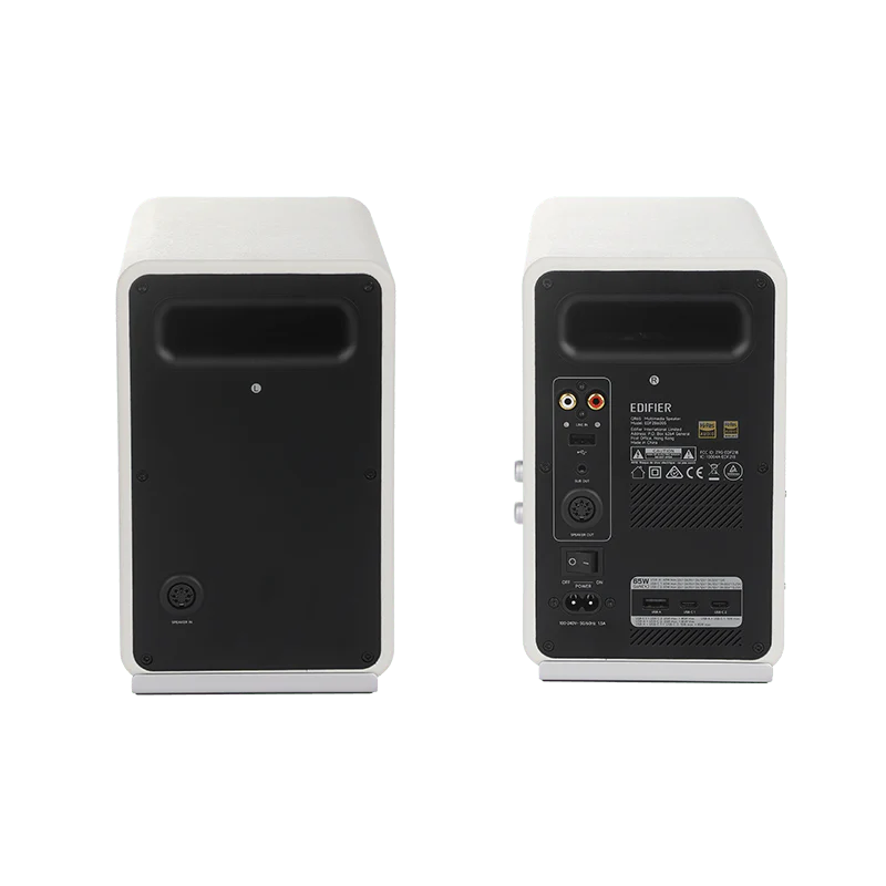 Edifier QR65 70W RMS Desktop Active Monitor USB and Bluetooth Speaker with GaN Charger - Image 5