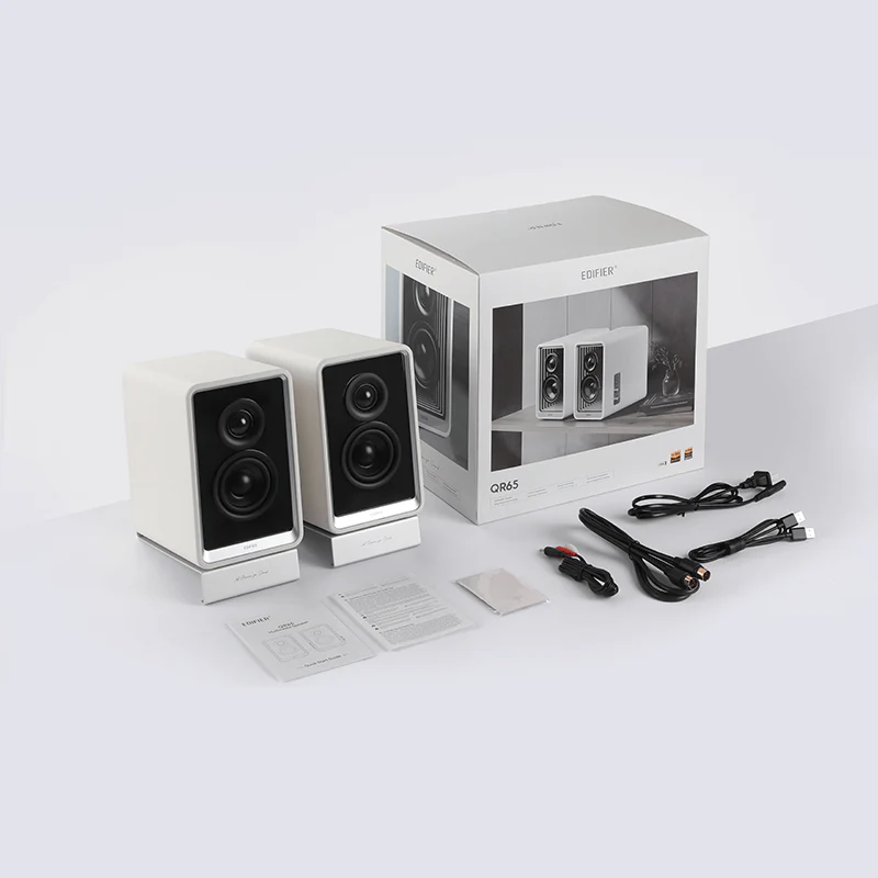 Edifier QR65 70W RMS Desktop Active Monitor USB and Bluetooth Speaker with GaN Charger - Image 7