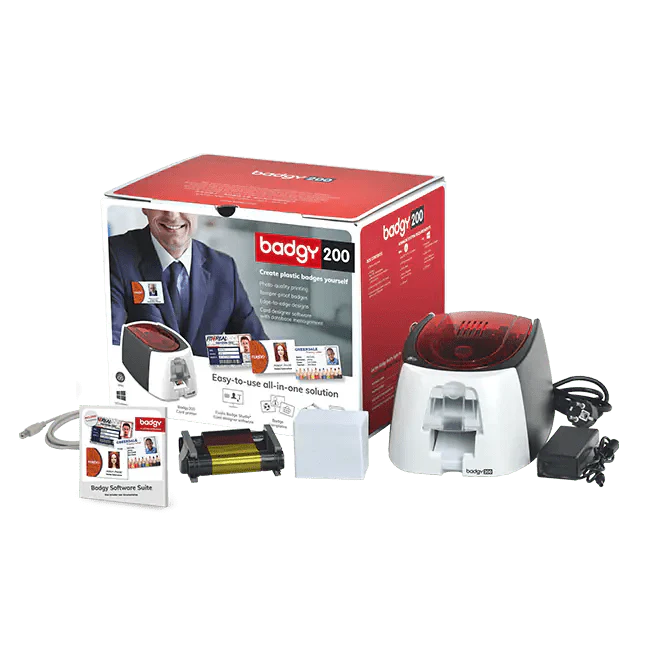 Evolis Badgy200 Plastic ID Card Printer - Image 4