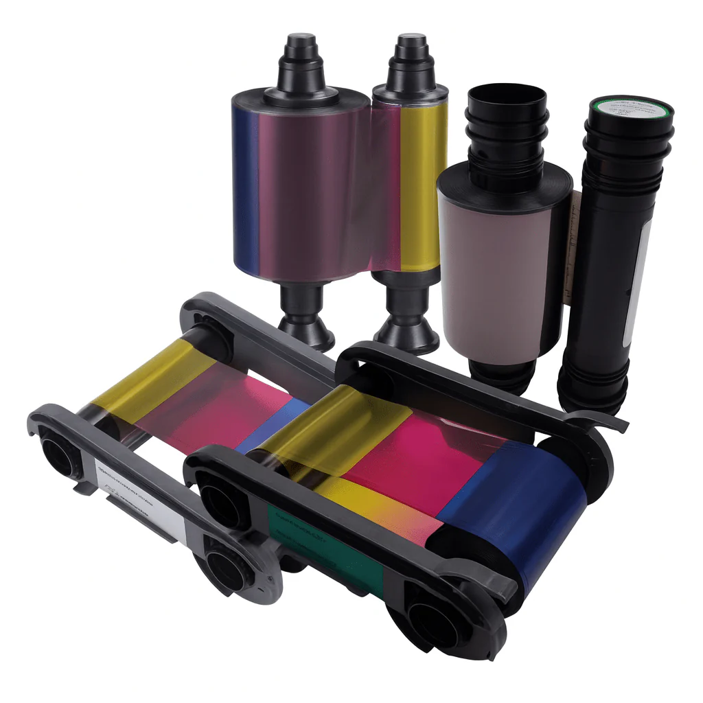 Evolis Zenius & Primacy Color and Mono Ribbons (Monochrome / Black / KO / YMCKO)