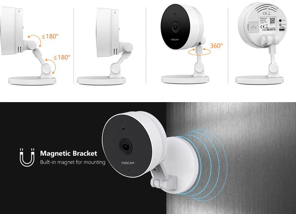 Foscam C5M 5MP 3K Dual-Band WiFi IP Camera with AI Human Detection - Image 8