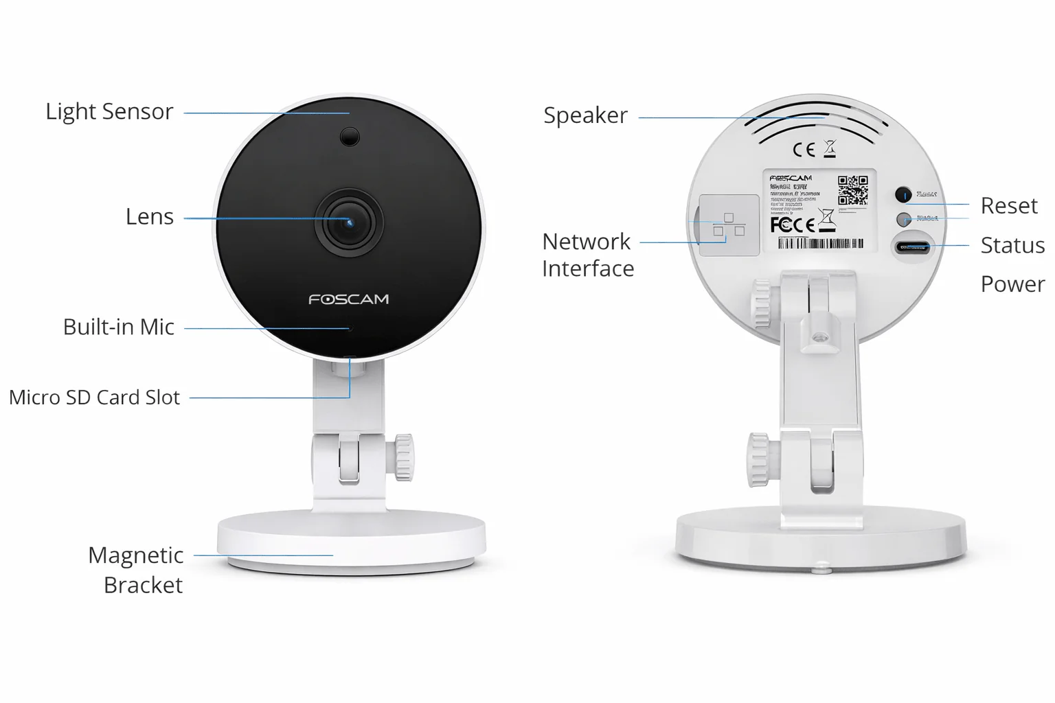 Foscam C8M AI 8MP 4K UHD Dual-Band WiFi IP Camera - Image 11