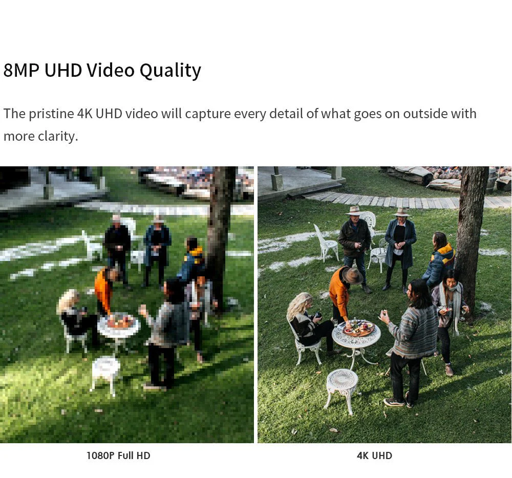 Foscam LD8EP 8MP 4K Outdoor WiFi Live Streaming IP Camera - Image 11