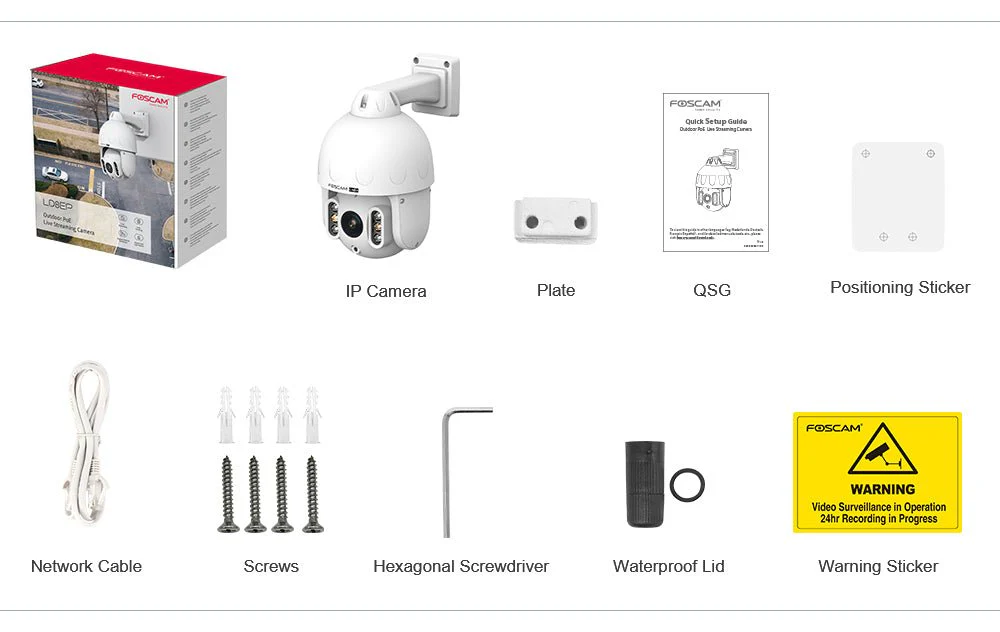 Foscam LD8EP 8MP 4K Outdoor WiFi Live Streaming IP Camera - Image 20