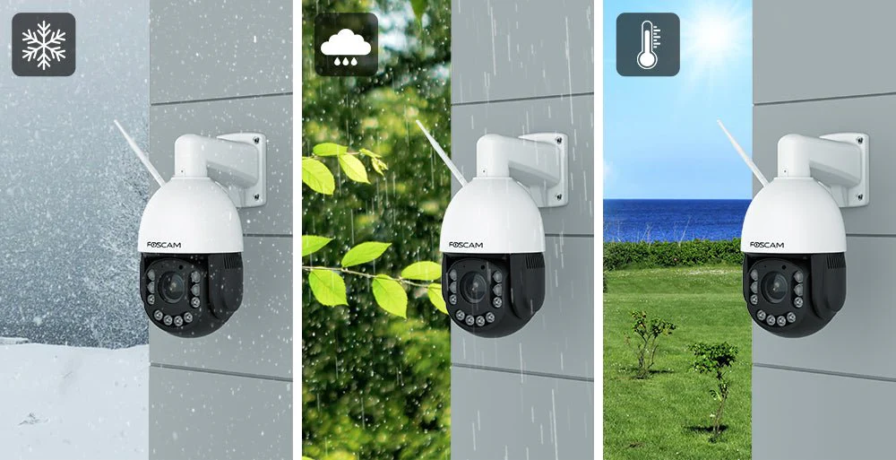 Foscam SD4H 4MP 2K 18x Optical Dual-Band Wi-Fi PTZ Camera - Image 10