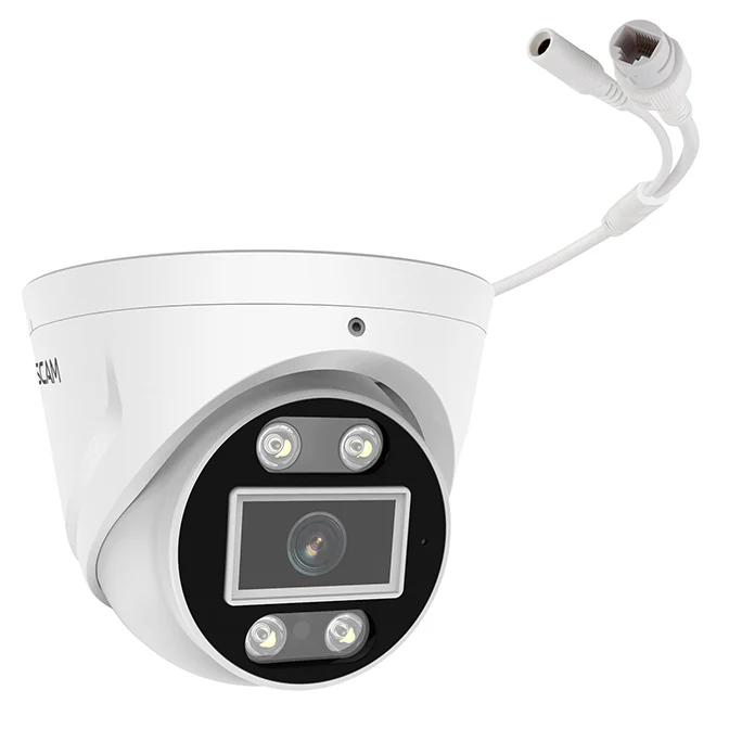 Foscam T5EP 5MP QHD POE IP Camera with Sound and Light Alarm - Image 6