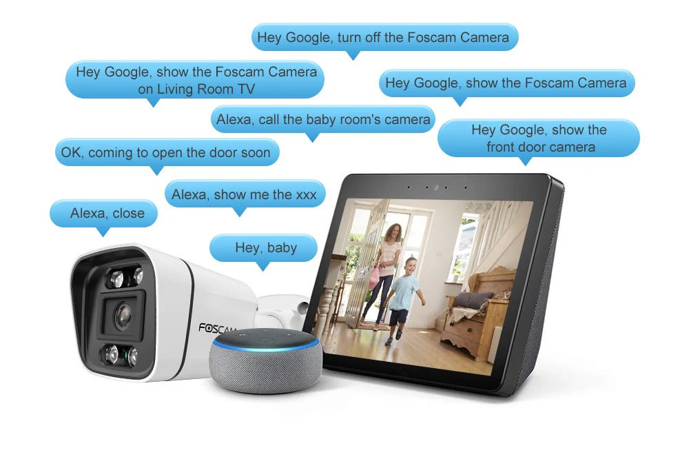 Foscam V5EP 5MP QHD POE IP Bullet Camera with Sound and Light Alarm - Image 13