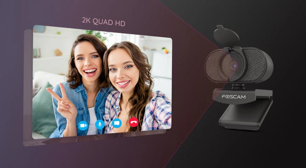 Foscam W81 8MP 4K USB Webcam with Mic - Image 12