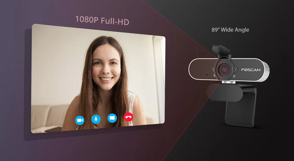 Foscam W81 8MP 4K USB Webcam with Mic - Image 7